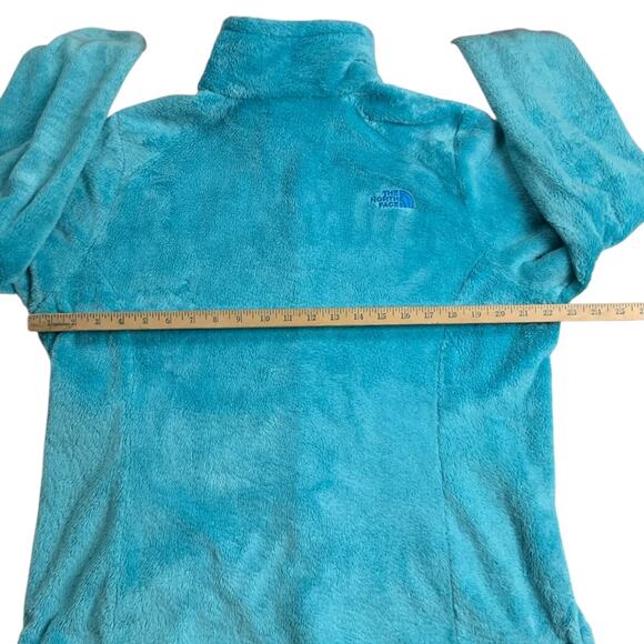 The North Face Womens XL Turquoise Blue Full Zip Fleece Full Zip Jacket - Picture 9 of 13